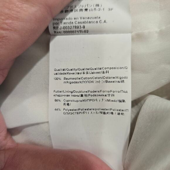 Hugo Boss Diganira Abstract Print Sleeveless Sheath Dress Sz 6 Officecore - Picture 13 of 13